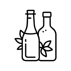 vinegar and oil