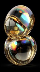 Shiny golden surface, reflective and gleaming Suitable for branding, product photography, and websites - presentation smooth luxurious sophisticated