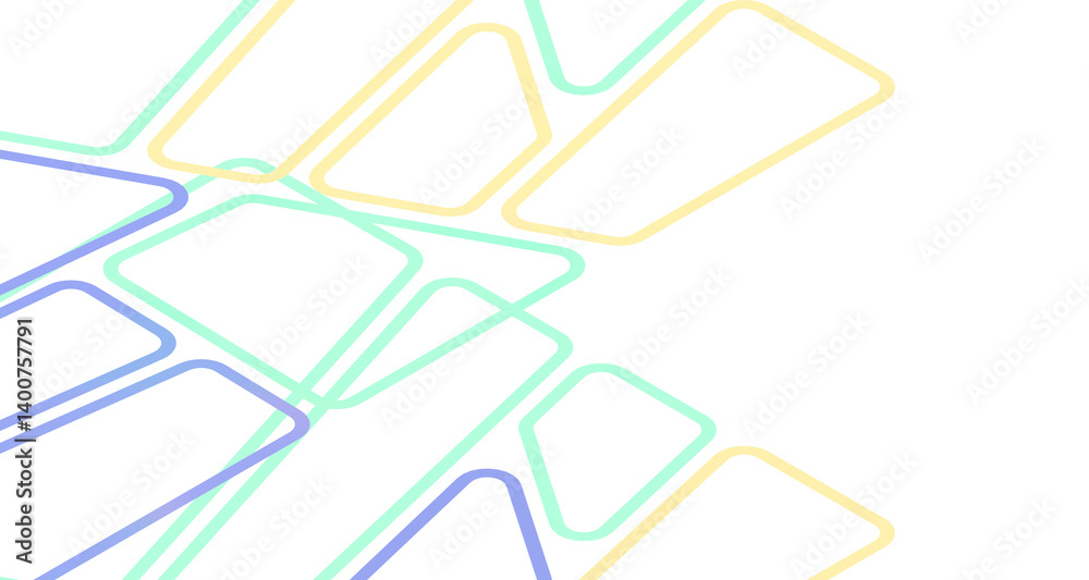 Poster Mosaic triangular low poly style abstract geometric background - Divider 3d