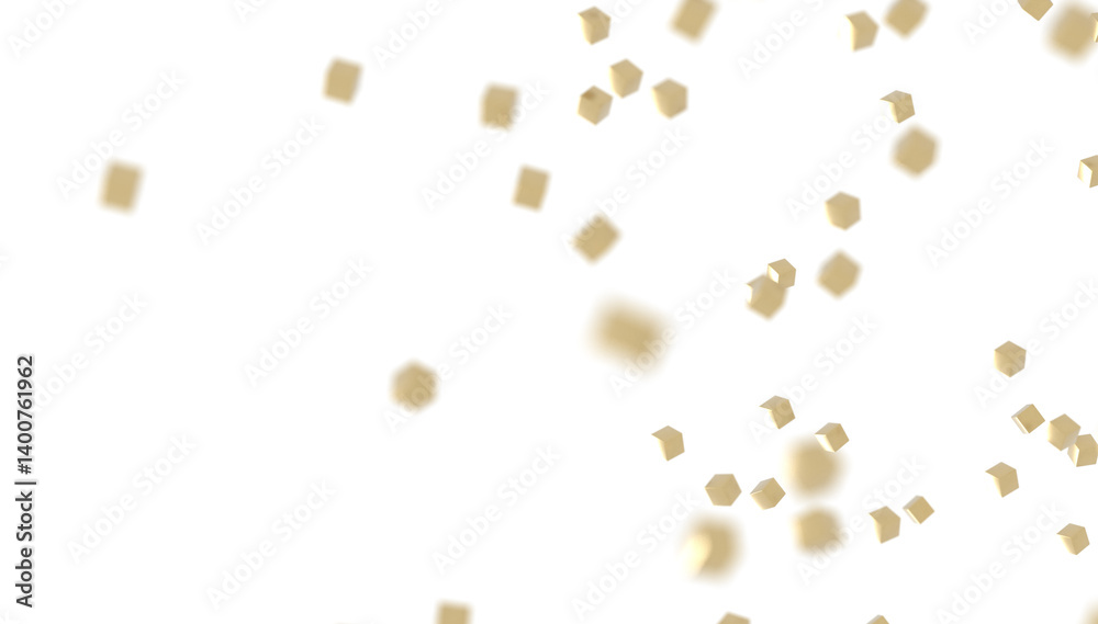 Aufkleber abstract lines with dots over dark background.