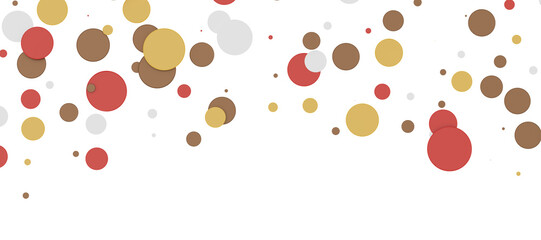 Multicolor confetti abstract background with a lot of falling pieces, isolated on a white background. Festive decorative tinsel element for design