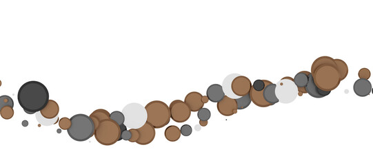 Joyful Deluge: Brilliant 3D Illustration Showcasing an Overflow of gold Confetti