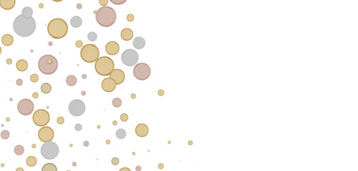 Glittering Triumph: Mind-Blowing 3D Illustration of gold  Confetti Celebration