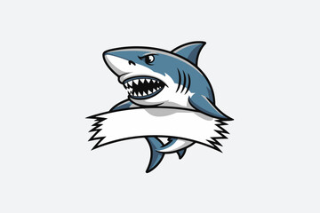 shark illustration vector
