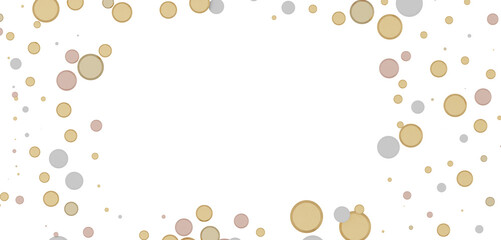 Glittering Triumph: Mind-Blowing 3D Illustration of gold  Confetti Celebration