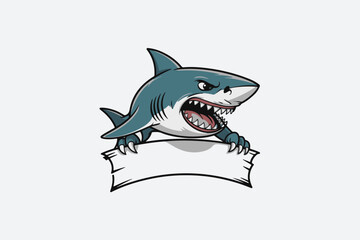 shark illustration vector