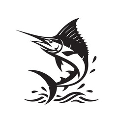 vector illustration of a fish