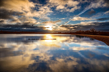 Fototapeta premium Strathclyde Loch, Scotland, water.