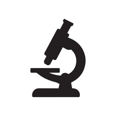 microscope isolated on white background