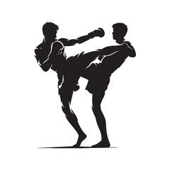 silhouette of a football player vector