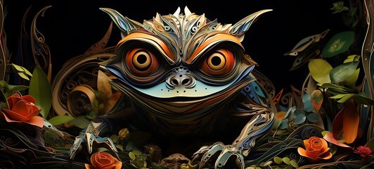 aper quilling HubGoblin , ai generative