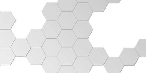 Blue hexagon on minimal simple blue watercolor vector illustration Science technology and medical concept hexagon on transparent background.