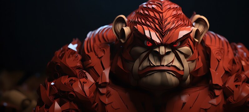 paper quilling High orge , ai generative