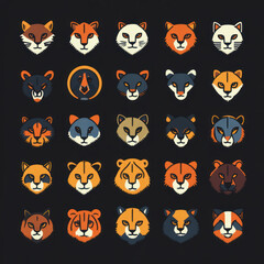 Obraz premium halloween seamless pattern