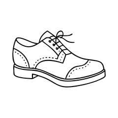 brogues icon, brogues vector illustration-simple illustration of brogues, perfect for brogues logos and icons