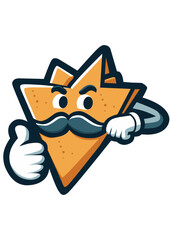 logo design with cartoon food theme