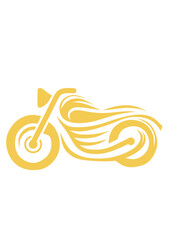 motorcycle design with abstract concept