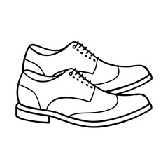 brogues icon, brogues vector illustration-simple illustration of brogues, perfect for brogues logos and icons