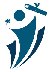 logo design with education theme