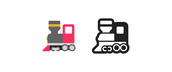 Steam Locomotive Emoji

