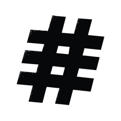 Obraz premium black and white cross