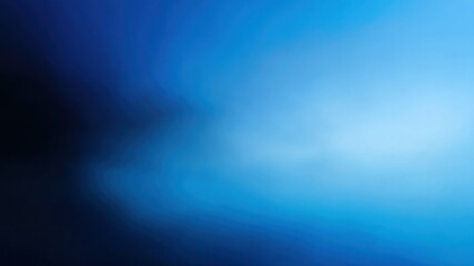 Abstract blurred gradient background with shades of dark and light blue.