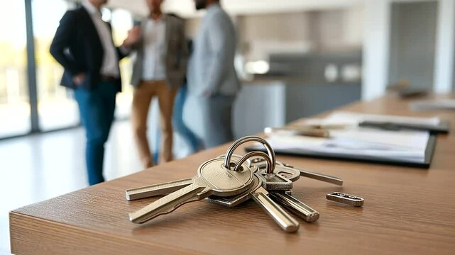 Discussing Home Equity Options During an Open House