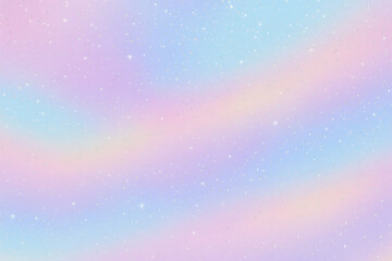 abstract hologram colorful background with glitter stars