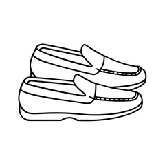 loafers icon, loafers vector illustration-simple illustration of loafers, perfect for loafers logos and icons