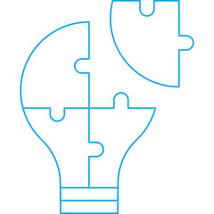 Problem Solving icon single vector illustration