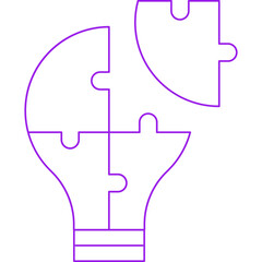 Problem Solving icon single vector illustration