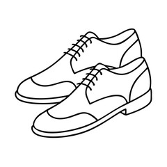 oxfords icon, oxfords vector illustration-simple illustration of oxfords, perfect for oxfords logos and icons