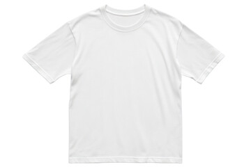 A simple white men's classic t-shirt displayed flat on a white background, featuring a clean, minimalistic design with no visible logos or prints.