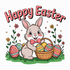 Easter clipart, Easter banner, Easter poster, poster, bunny, rabbit, cute clipart, cliparts, Easter cliparts, Easter png, Easter sublimation, Easter poster, Easter banner, banner, Easter clipart, happ