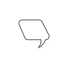 Speech bubbles. Speak bubble text message box. Blank empty speech design