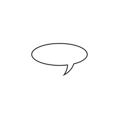 Speech bubbles. Speak bubble text, cartoon chatting box, message box design