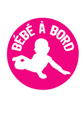 Obraz premium bebe bord tampon logo