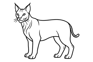 Minimalist and elegant line art animal vector illustration featuring clean, smooth outlines and modern design. Perfect for branding, tattoos, packaging, posters, kids’ designs, and digital projects. T