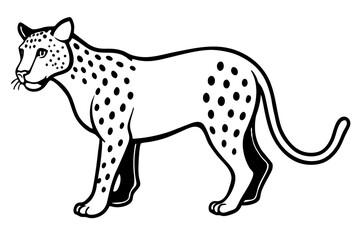 Minimalist and elegant line art animal vector illustration featuring clean, smooth outlines and modern design. Perfect for branding, tattoos, packaging, posters, kids’ designs, and digital projects. T