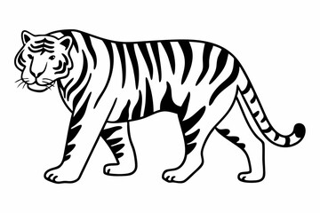 Minimalist and elegant line art animal vector illustration featuring clean, smooth outlines and modern design. Perfect for branding, tattoos, packaging, posters, kids’ designs, and digital projects. T