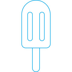 Ice Cream single icon vector illustration