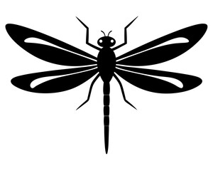 Dragonfly Silhouette Vector Design, Dragonfly SVG, Dragonfly Icon