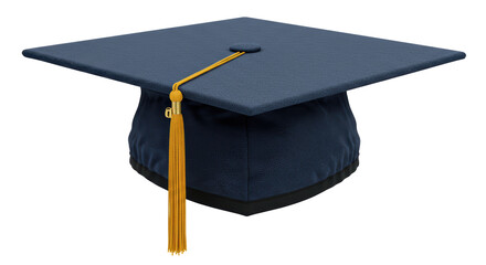 Isolated Graduation Cap