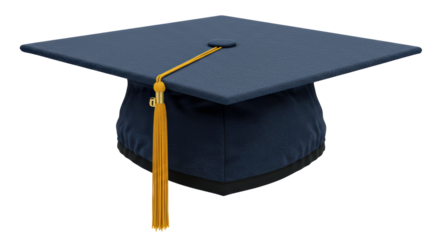 Isolated Graduation Cap