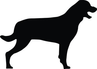 Rottweiler silhouette