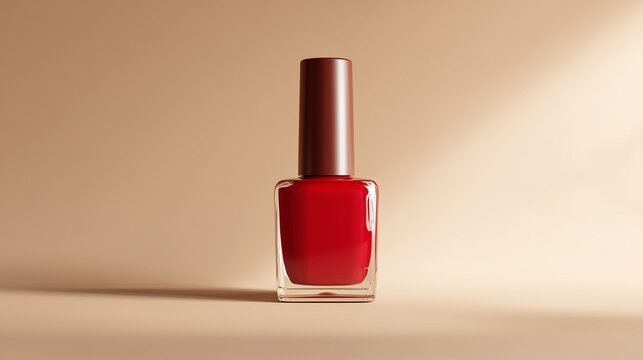 red nail polish