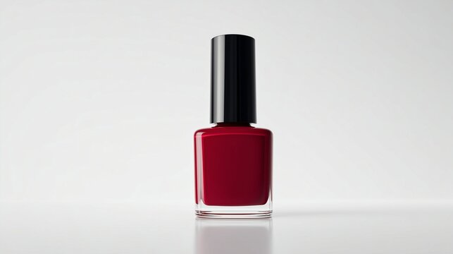 red nail polish