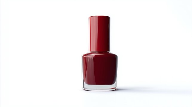 red nail polish