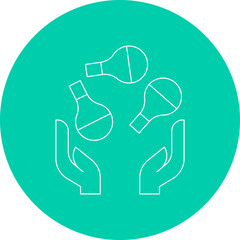 Juggling Balls icon single vector illustration