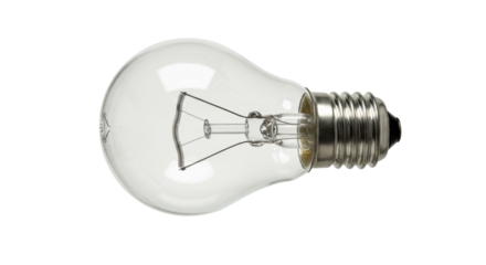 Isolated Light Bulb
